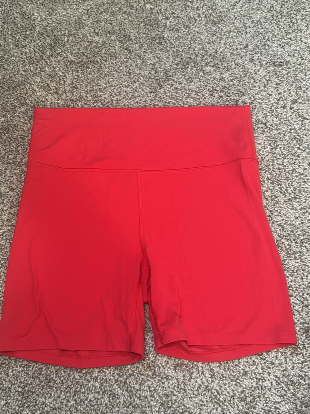 all in motion Women’s Bright Red High-Waist Bike Shorts